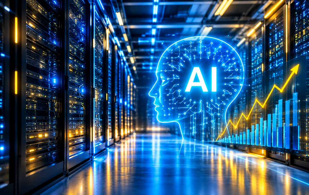 Artificial intelligence data centre infrastructure as investors assess the risks of an AI investment boom-bust cycle.