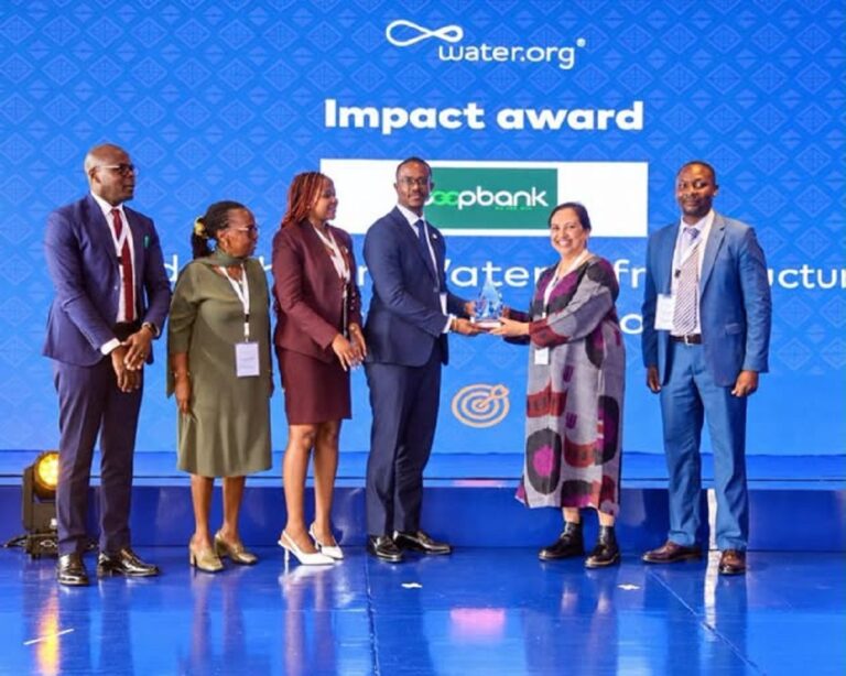 Co-op Bank water finance award at Africa WaterCredits Forum 2026