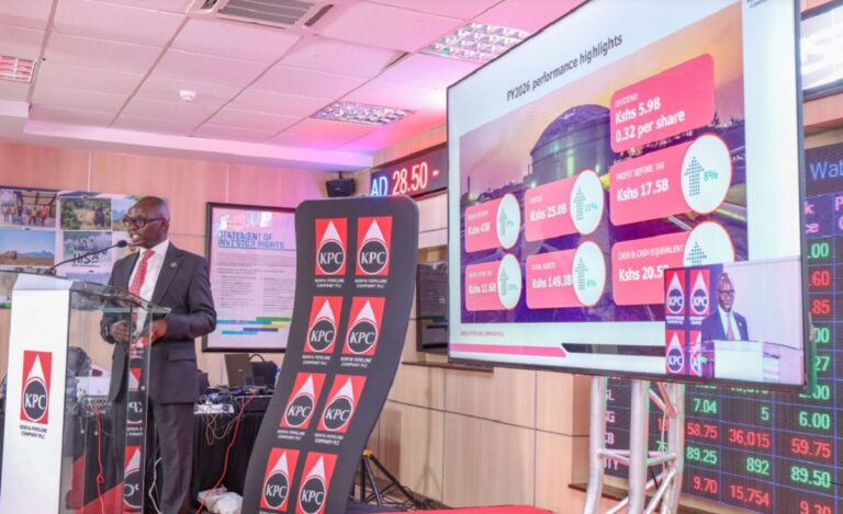 Kenya Pipeline Company financial results